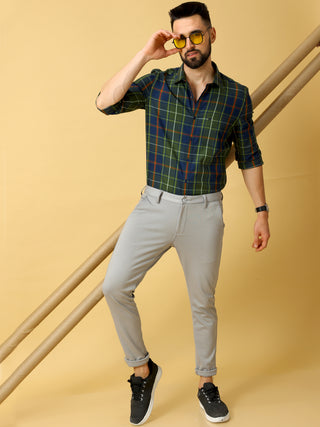 Green With Red Check Shirt shop online at Estilocus. DETAILS & CARE This pure cotton Checked shirt is a stylish go-to for laidback days. Cut in a comfy regular fit, with a classic button-down front and chest pocket. 100% premium cotton full sleeve Checked