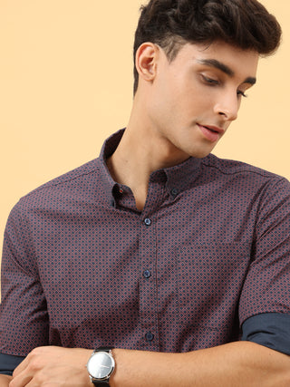 Mystery Red Semi Casual Full sleeve shirt | Men's Shirt shop online at Estilocus. Buy Mystery Red Semi Casual Full Sleeve shirts in different sizes online. Shop For Men with a wide range of latest collections Only at Estilocus. *Free Shipping * COD * Easy