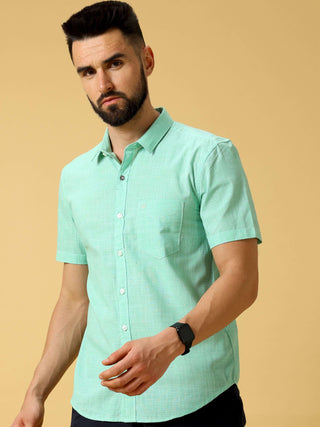 Green Shirt shop online at Estilocus. DETAILS & CARE This pure cotton shirt is a stylish go-to for laidback days. Cut in a comfy regular fit, with a classic button-down front and chest pocket. 100% premium cotton full sleeve Slip shirt Cutaway collar Regu