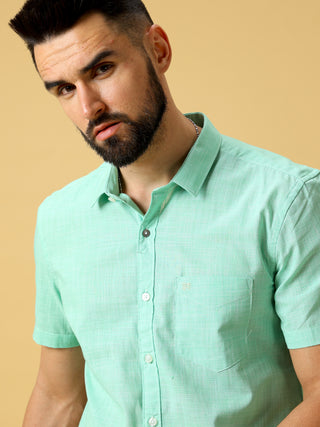 Green Shirt shop online at Estilocus. DETAILS & CARE This pure cotton shirt is a stylish go-to for laidback days. Cut in a comfy regular fit, with a classic button-down front and chest pocket. 100% premium cotton full sleeve Slip shirt Cutaway collar Regu