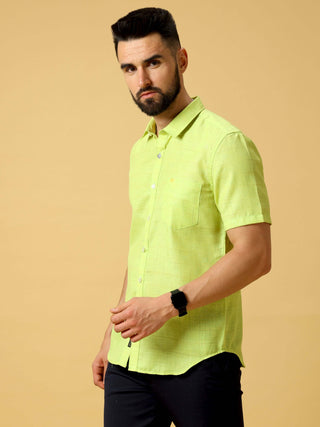 Green Red Check Shirt shop online at Estilocus. DETAILS & CARE This pure cotton Checked shirt is a stylish go-to for laidback days. Cut in a comfy regular fit, with a classic button-down front and chest pocket. 100% premium cotton full sleeve Checked Chec