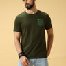 Estilocus Scanner Green Print Crew Neck T-Shirt shop online at Estilocus. This pure cotton printed T-shirt is a stylish go-to for laidback days. Cut in a comfy regular fit. • 100% Cotton knitted interlock 190GSM• Bio washed fabric• Round neck T-shirt • Ha
