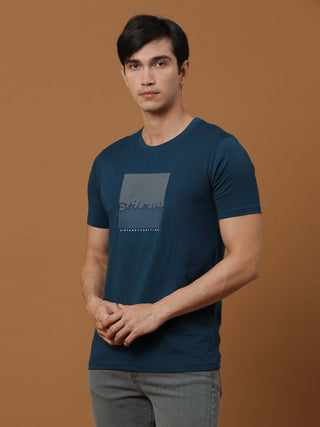 Teal Blue Vintage 72 Edition T Shirt shop online at Estilocus. 100% Cotton Designed and printed on knitted fabric. The fabric is stretchy and lightweight, with a soft skin feel and no wrinkles. Crew neck collar which is smooth on the neck and keeps you co