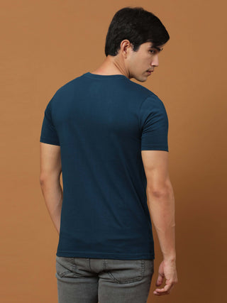 Teal Blue Vintage 72 Edition T Shirt shop online at Estilocus. 100% Cotton Designed and printed on knitted fabric. The fabric is stretchy and lightweight, with a soft skin feel and no wrinkles. Crew neck collar which is smooth on the neck and keeps you co