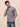 Tropical Print Henley Neck Printed T Shirt