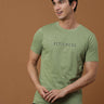 Green Luminescent Printed T Shirt shop online at Estilocus. 100% Cotton Designed and printed on knitted fabric. The fabric is stretchy and lightweight, with a soft skin feel and no wrinkles. Crew neck collar which is smooth on the neck and keeps you comfo