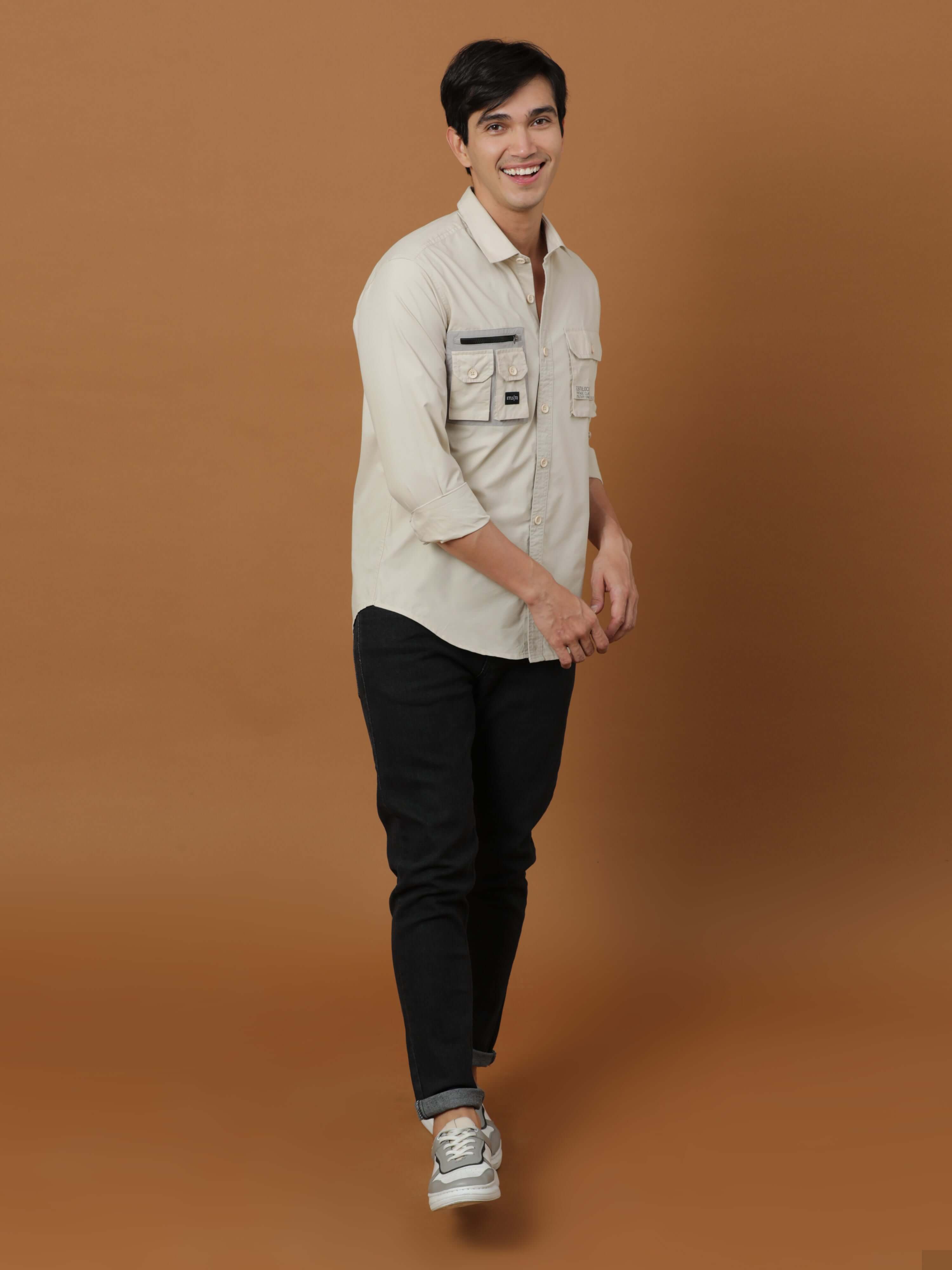 Etls/72 Cargo Beige Shirt