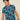 Navy/Teal Crew Neck Printed T Shirt_ T-SHIRT_ estilocus
